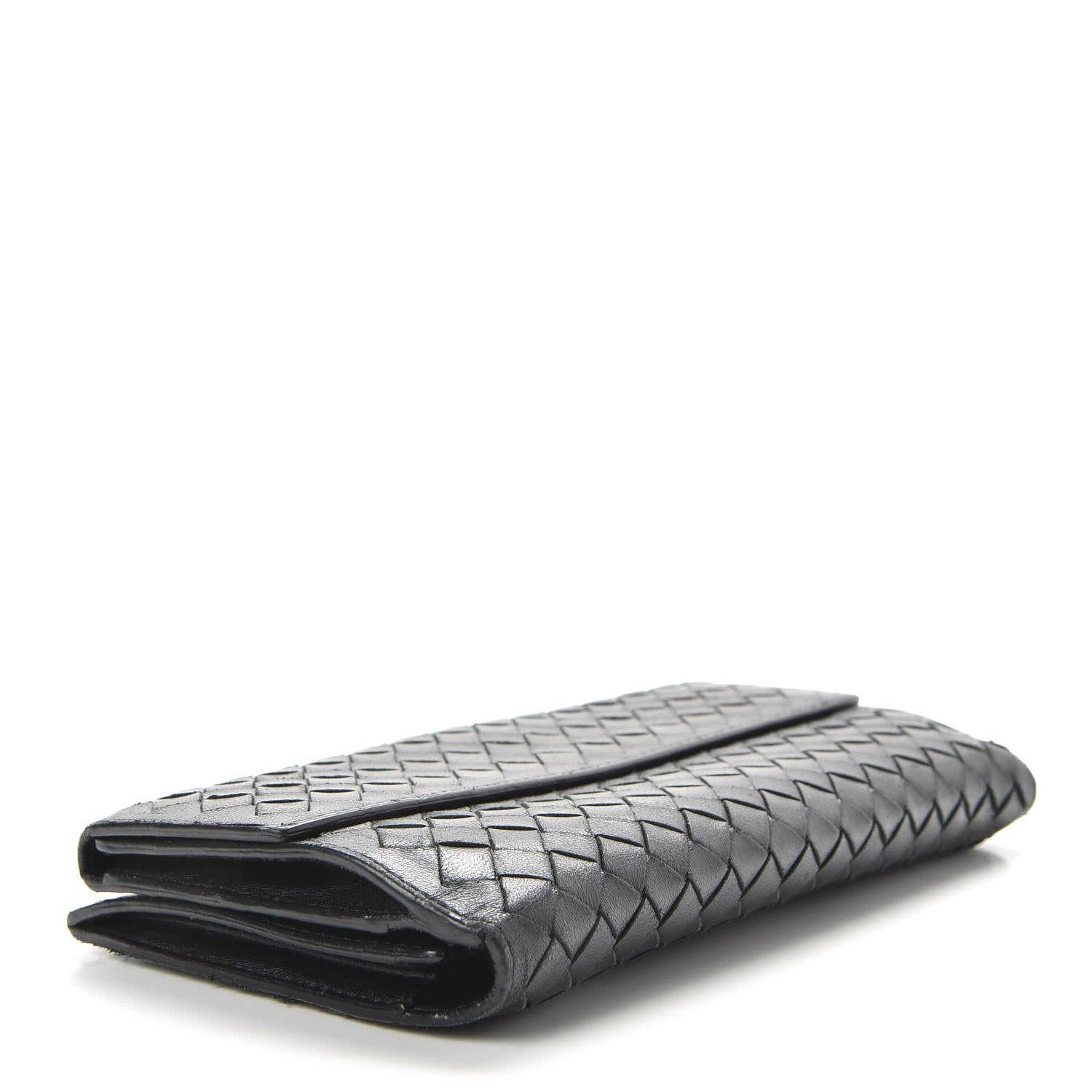 Bottega Veneta Nappa Intrecciato Continental Wallet Black 4 of 9