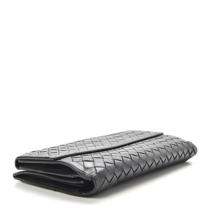 Bottega Veneta Nappa Intrecciato Continental Wallet Black 4 of 9