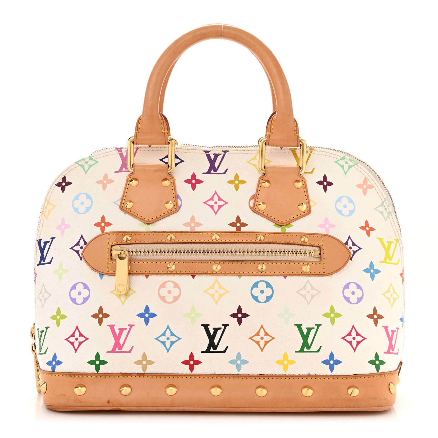 Louis Vuitton Monogram Multicolor Alma White 1 of 12