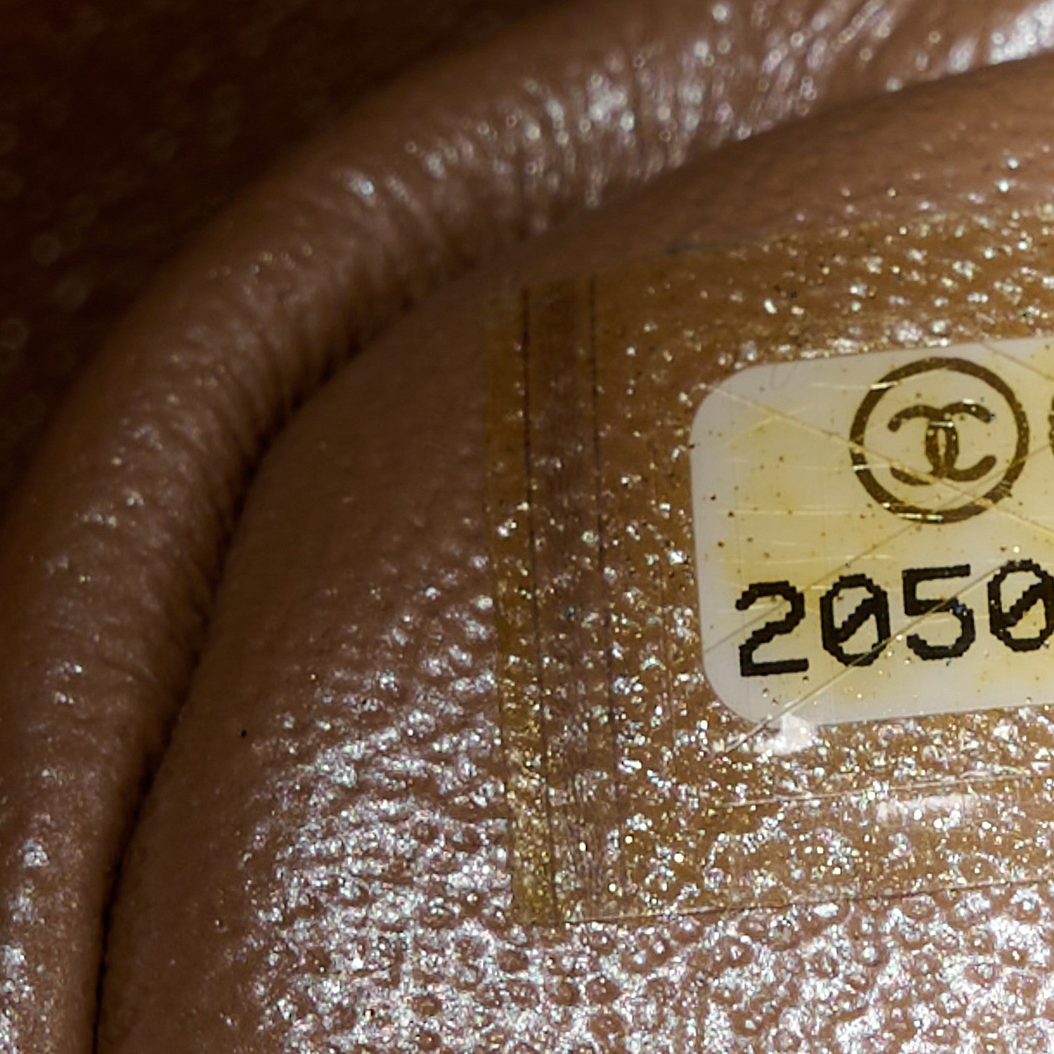 Chanel Pearly Caviar Quilted Jumbo Double Flap Beige 8 of 13