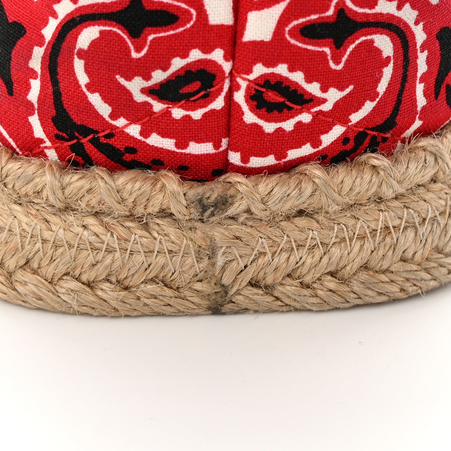 Cotton Bandana Y Quilted Monogram Toy Loulou Crossbody Bag Red