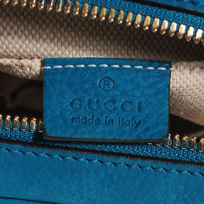 Gucci Vitello Range Small Soho Disco Bag Deep Cobalt 6 of 10