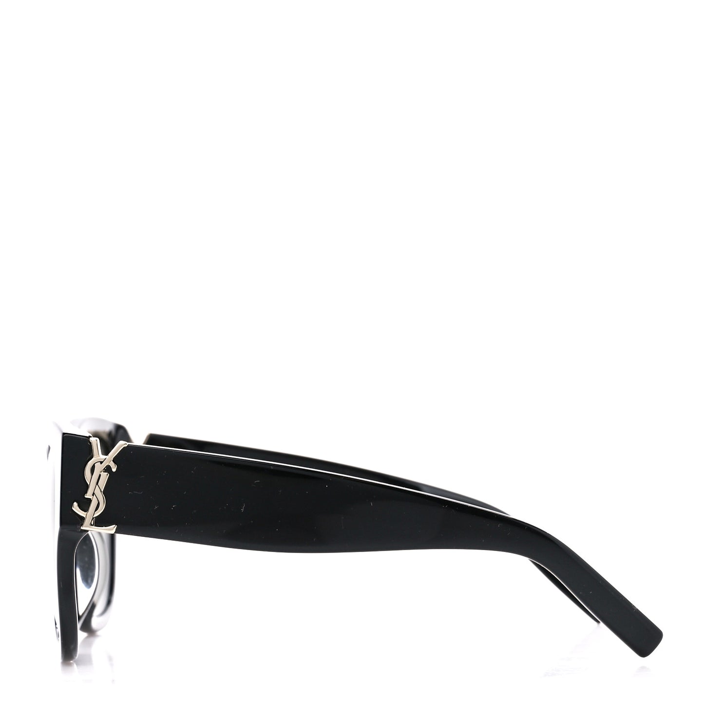 Acetate Cateye Sunglasses SL M95 F Black