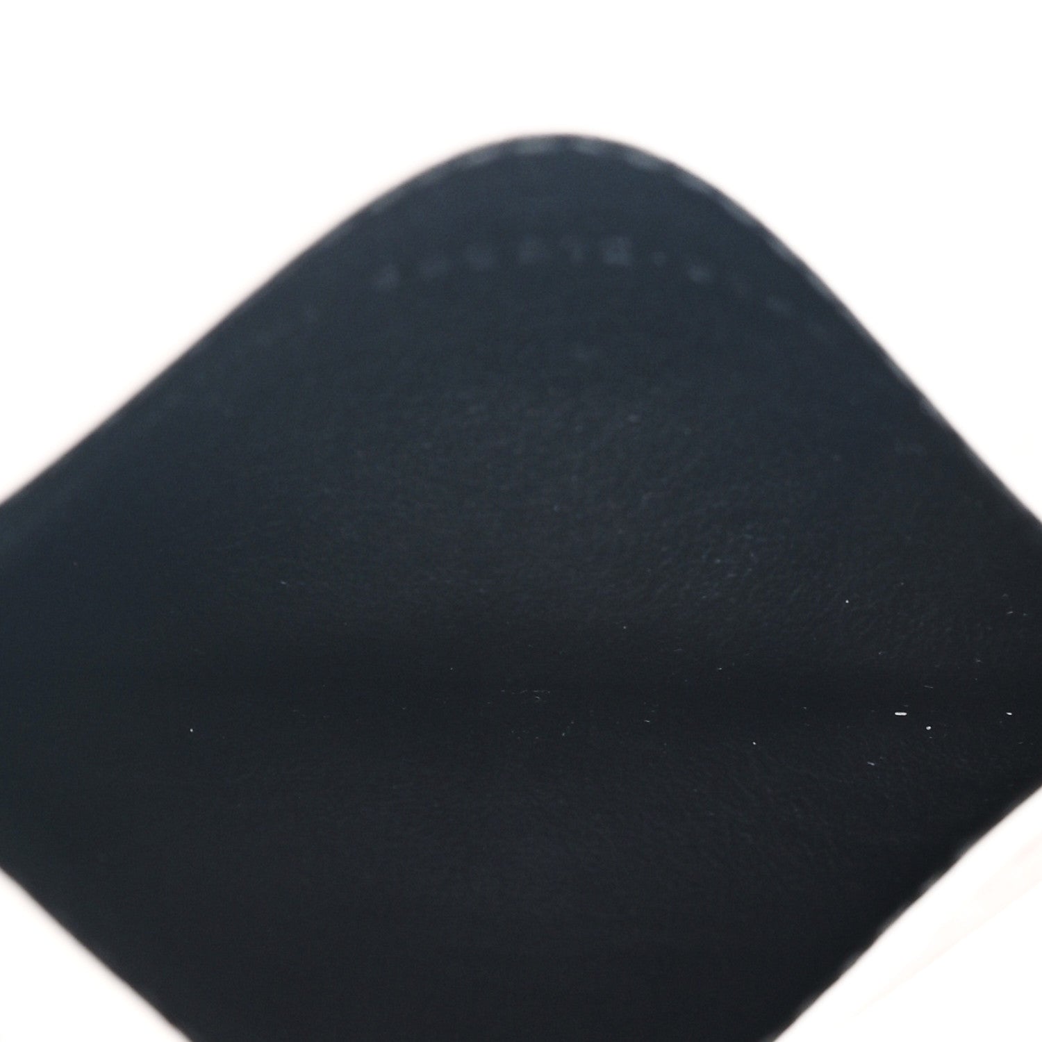 Balenciaga Glitter Calfskin Logo Cash Rounded Card Holder Silver Black 5 of 7