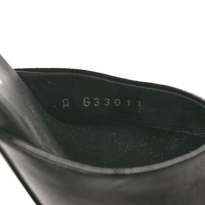 Chanel Lambskin CC Cut Out Boots 36 Black 8 of 12