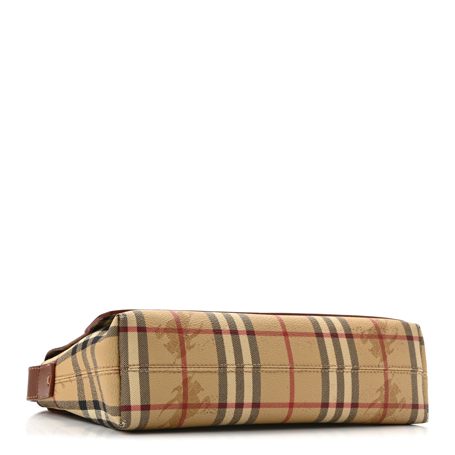 Burberry Haymarket Check Shoulder Bag Brown 4 of 16