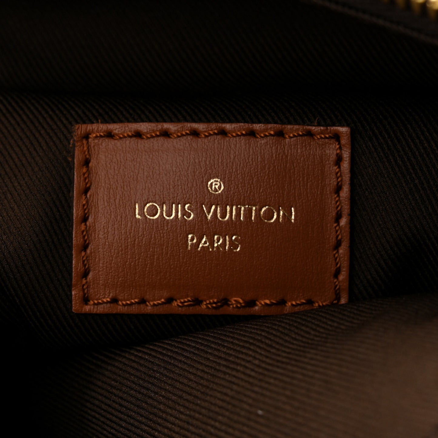 Reverse Monogram Loop Hobo