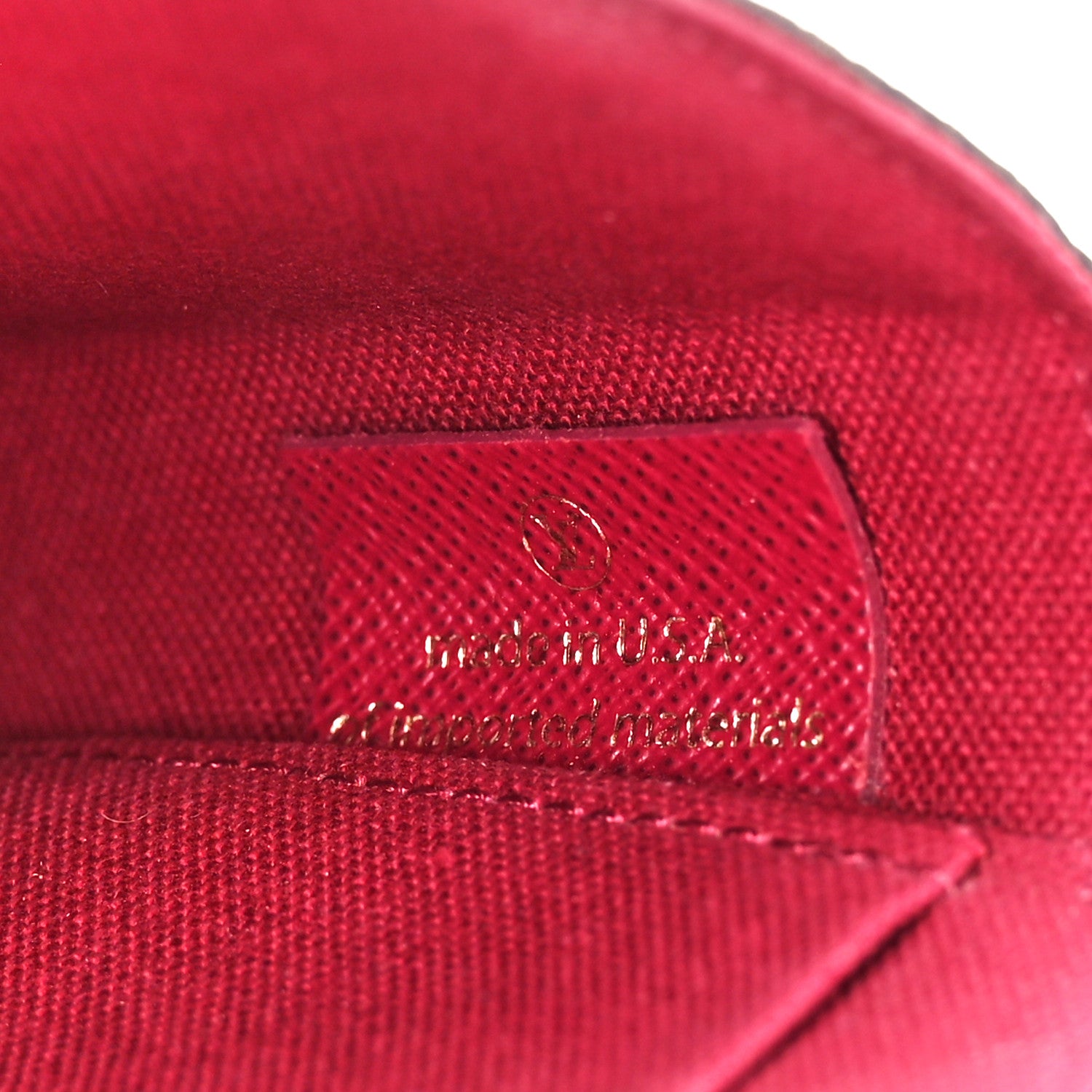 Louis Vuitton Monogram Pochette Felicie Chain Wallet Fuchsia 8 of 16