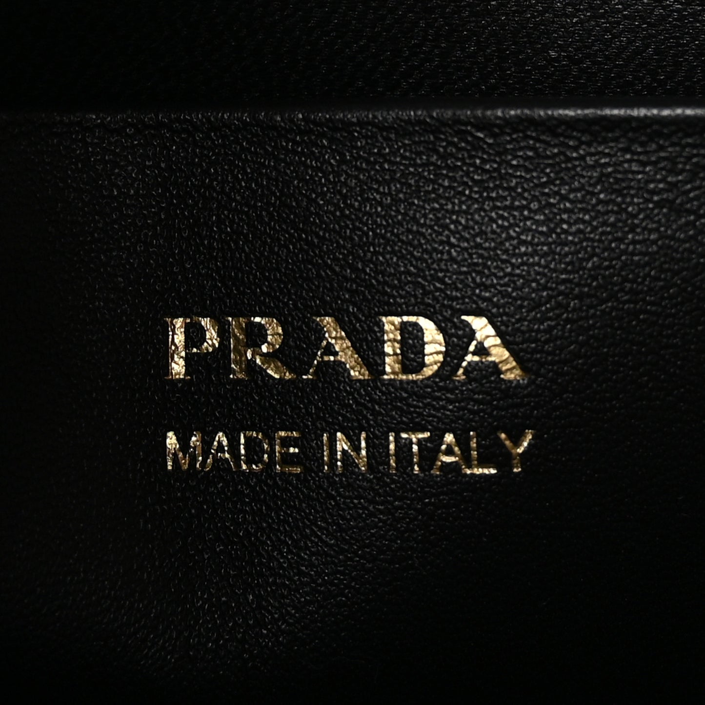 Spazzolato Flap Shoulder Bag Black