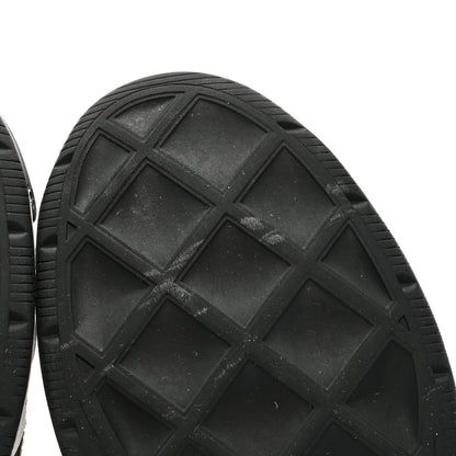 Chanel Suede Calfskin Mixed Fibers CC Sneakers 38 Grey 8 of 10