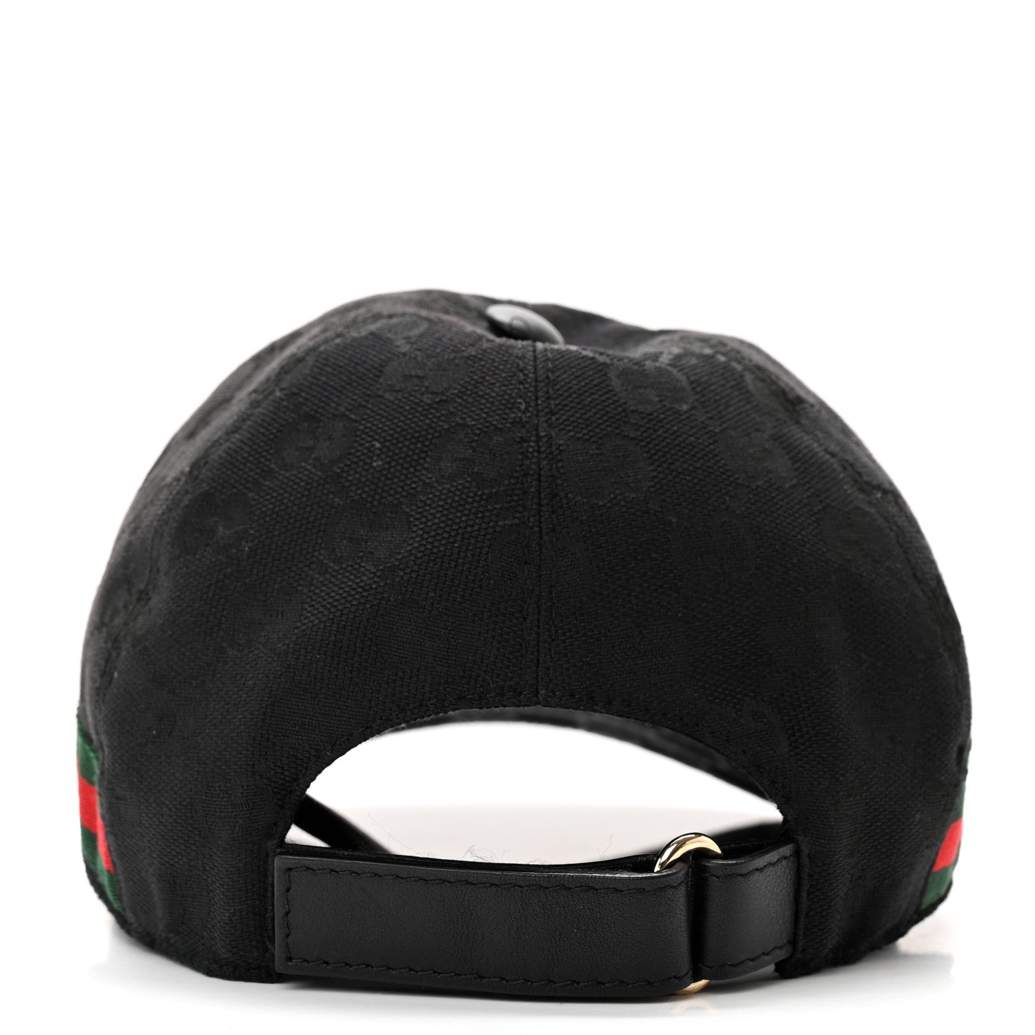 Gucci Monogram Web Baseball Hat M Black 6 of 10