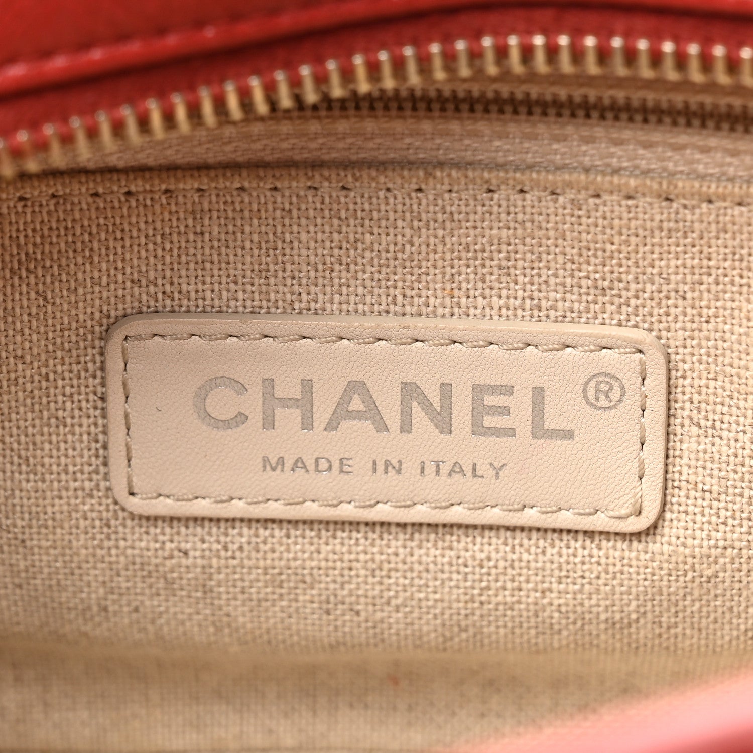 Chanel Tweed Calfskin Small Gabrielle Hobo Red Multicolor 6 of 13