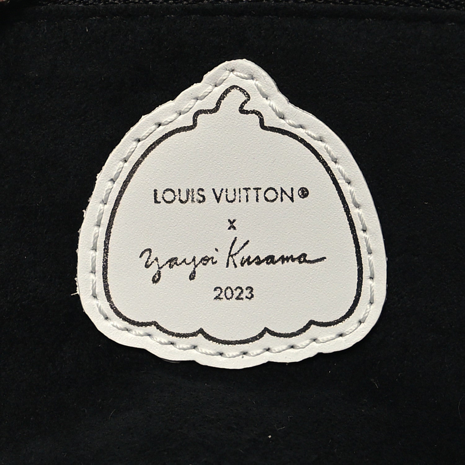 Louis Vuitton X YK Epi Infinity Dots Elizabeth Pencil Pouch Black White 6 of 11