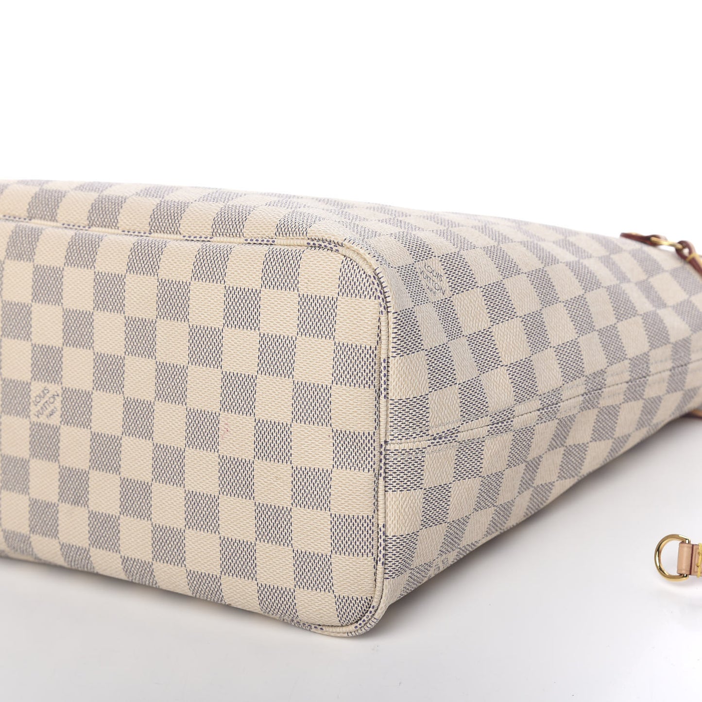 Damier Azur Neo Neverfull MM Rose Ballerine