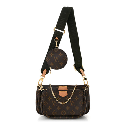 Louis Vuitton Monogram Multi Pochette Accessories Kaki 1 of 10