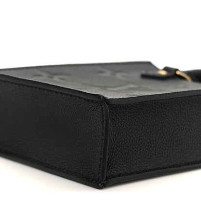 Louis Vuitton Empreinte Monogram Giant Petit Sac Plat Black 9 of 11