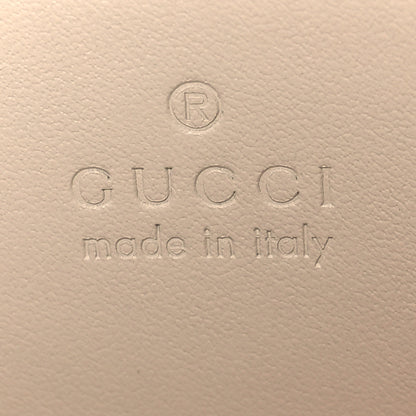 Gucci Calfskin Matelasse Aria Small GG Marmont Chain Shoulder Bag Mystic White 6 of 12