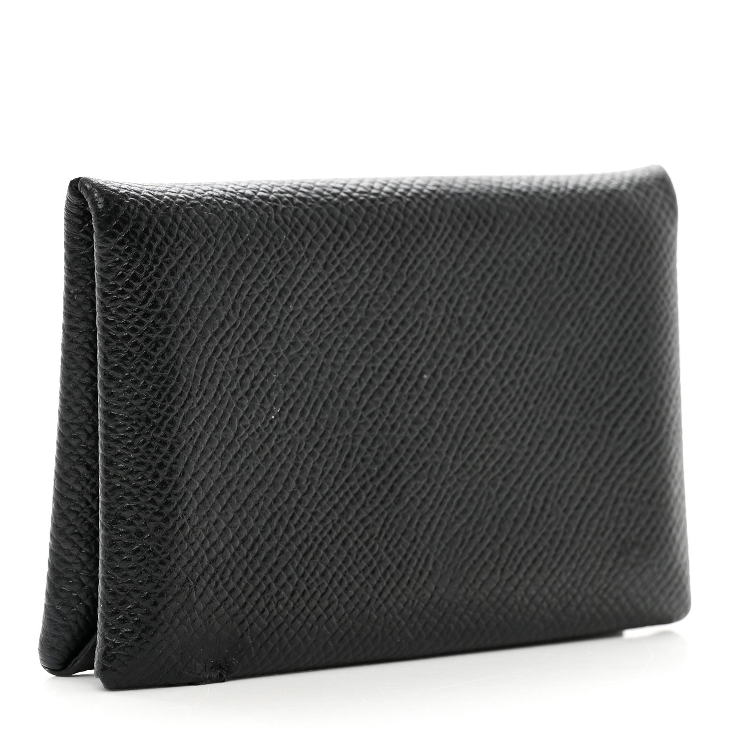 Hermes Epsom Calvi Card Case Black 3 of 8