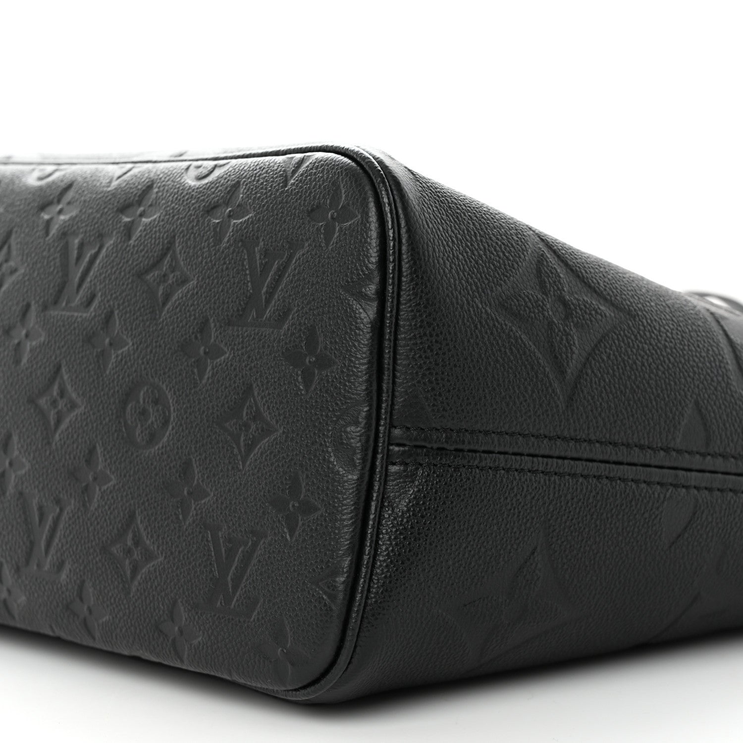 Louis Vuitton Empreinte Monogram Giant Neverfull MM Black 10 of 11
