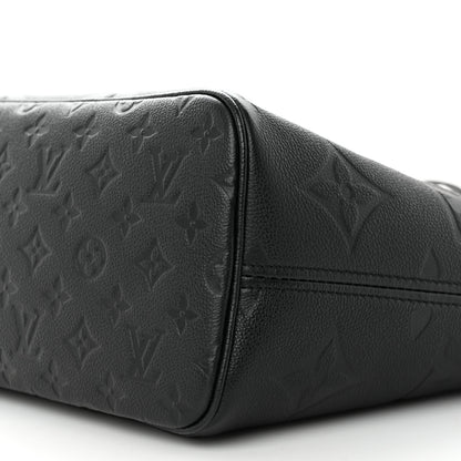 Louis Vuitton Empreinte Monogram Giant Neverfull MM Black 10 of 11
