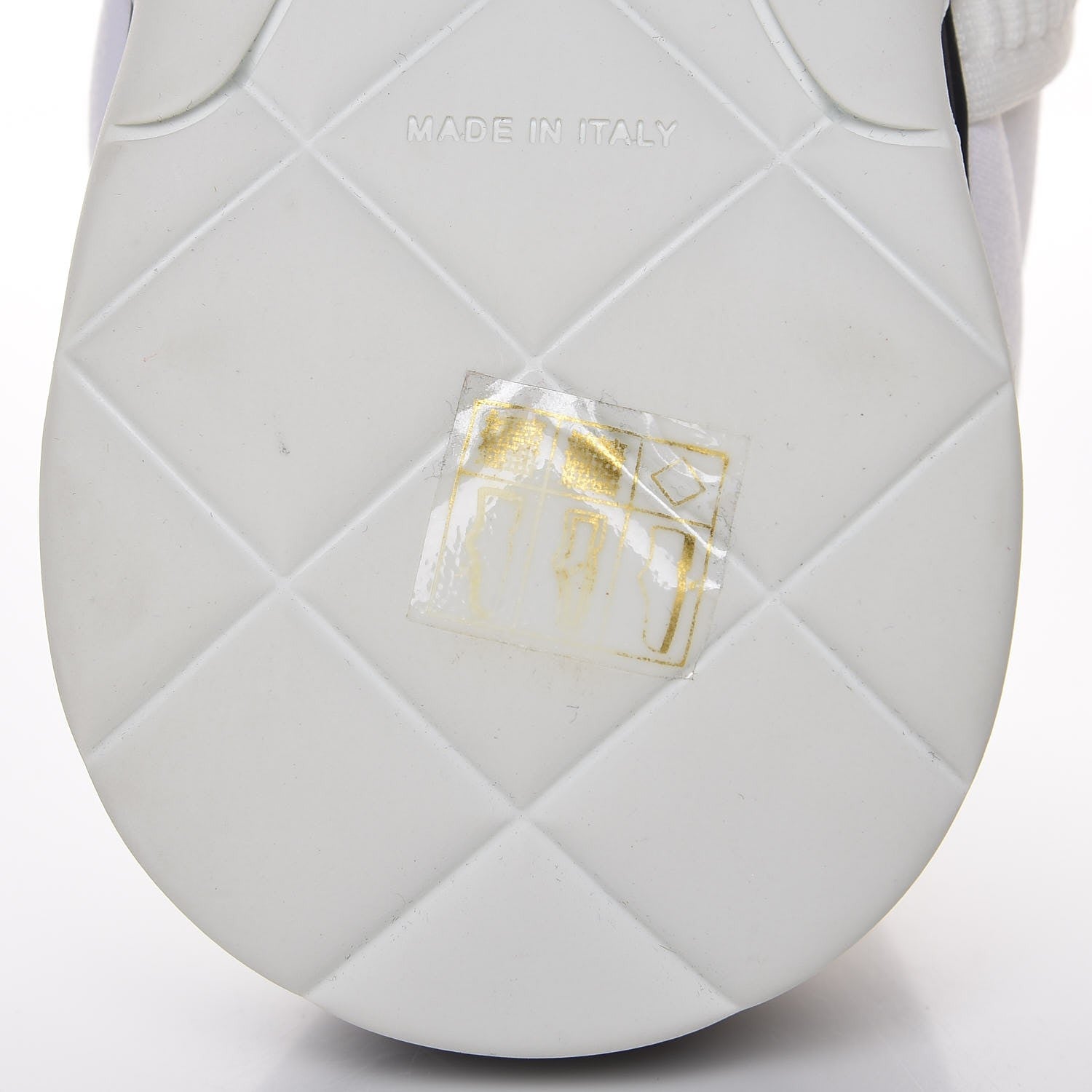 Chanel Stretch Fabric CC Sneakers 39 White 7 of 10