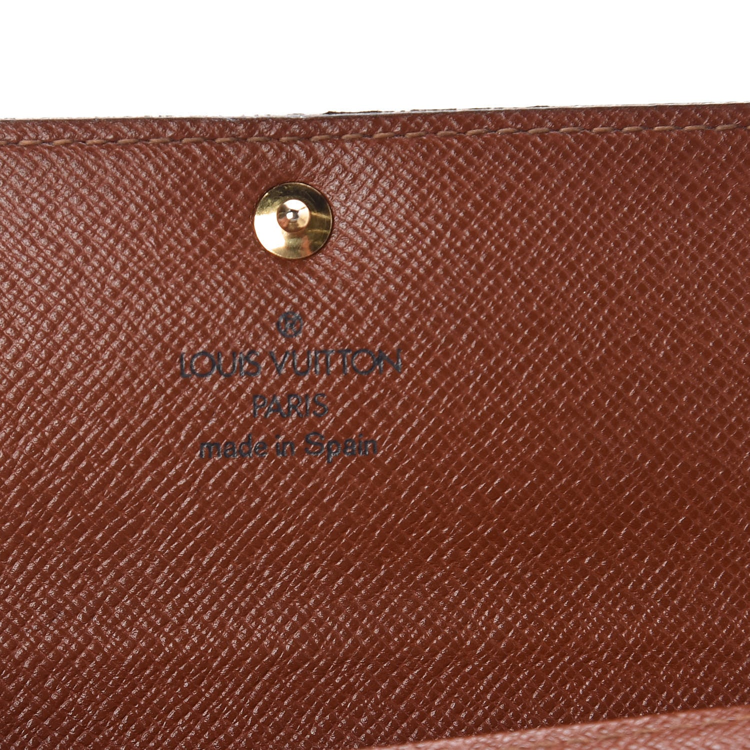 Louis Vuitton Monogram Porte-Monnaie Tresor Wallet 6 of 7