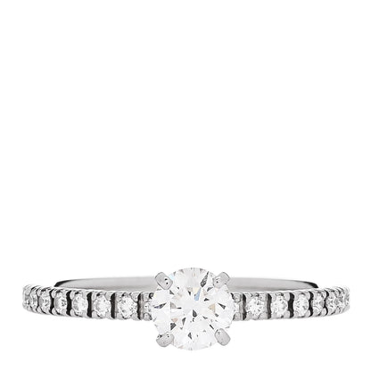 Cartier Platinum Diamond .30ct Etincelle De Cartier Solitaire Engagement Ring 46 3.75 1 of 6
