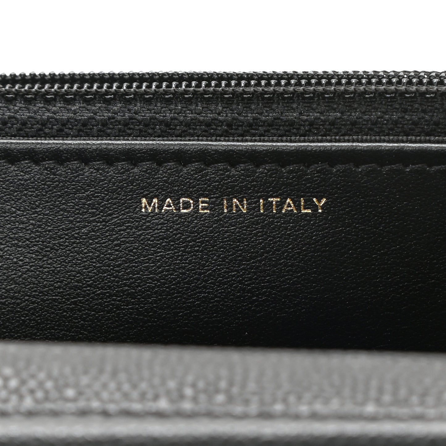 Caviar Quilted Miss Coco Wallet On Chain WOC Black