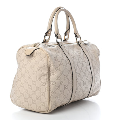 Gucci Guccissima Medium Joy Boston Off White 3 of 10