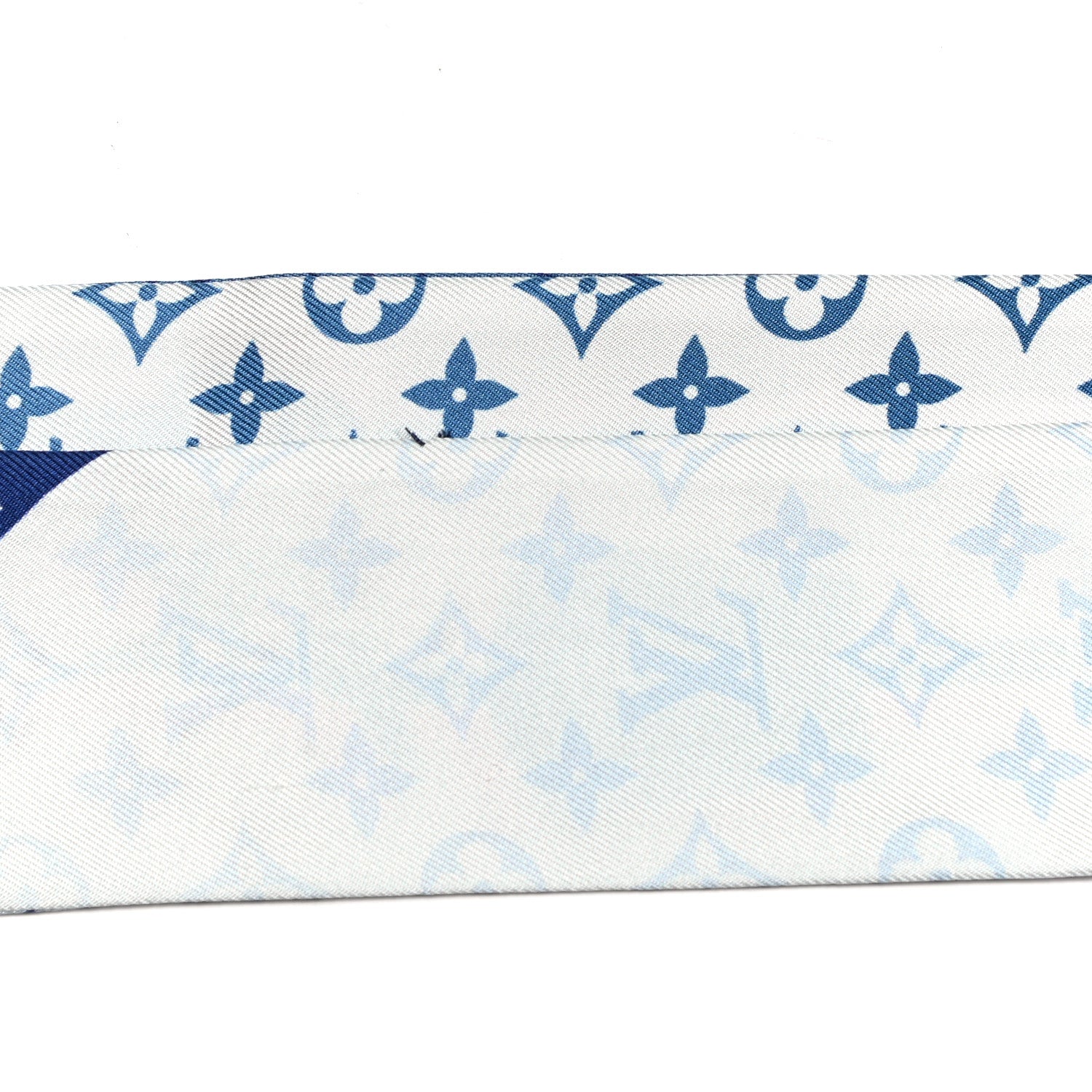 Louis Vuitton Silk Monogram Rising Confidential BB Bandeau Denim 3 of 3