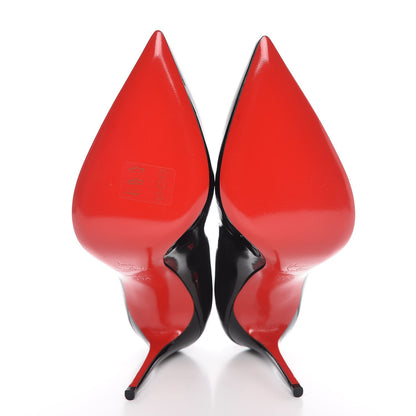 Christian Louboutin Patent Pigalle Follies 100 Pumps 38.5 Black 5 of 8
