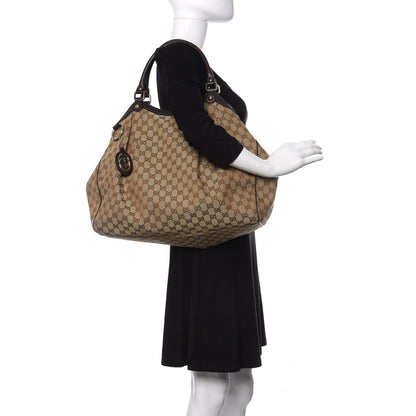 Gucci Monogram Large Sukey Tote Dark Brown 2 of 19
