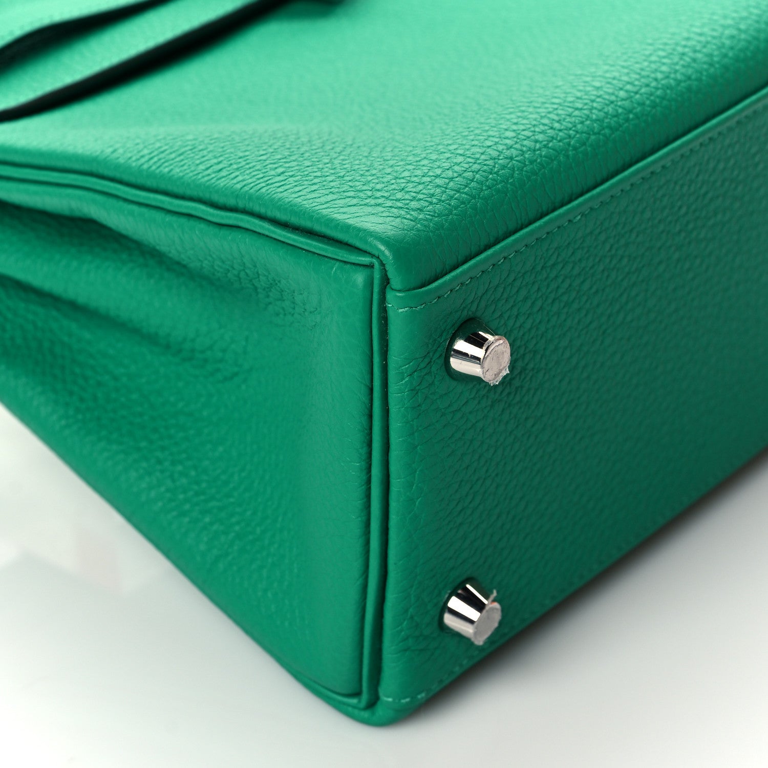 Hermes Togo Kelly Retourne 25 Menthe 9 of 11