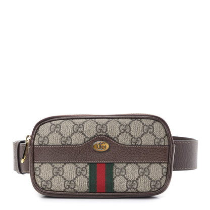 Gucci GG Supreme Monogram Ophidia Belted iPhone Case 75 30 Dark Brown 1 of 10