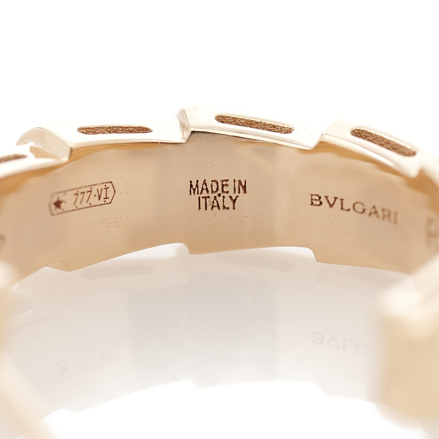 18K Rose Gold Viper Hoop Earrings