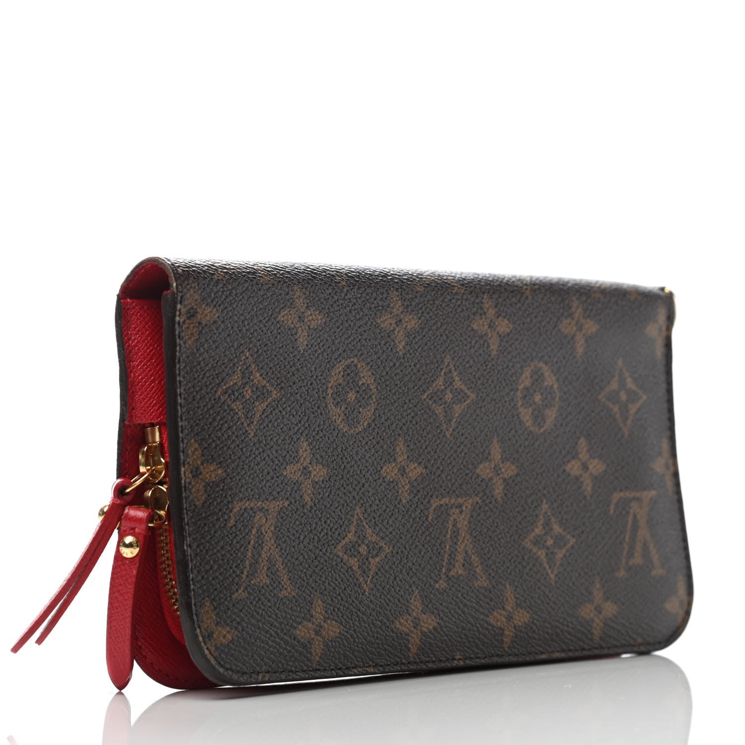 Louis Vuitton Monogram Insolite Wallet Red 2 of 7