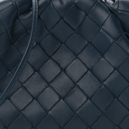 Bottega Veneta Nappa Intrecciato The Mini Pouch Deep Blue 7 of 9