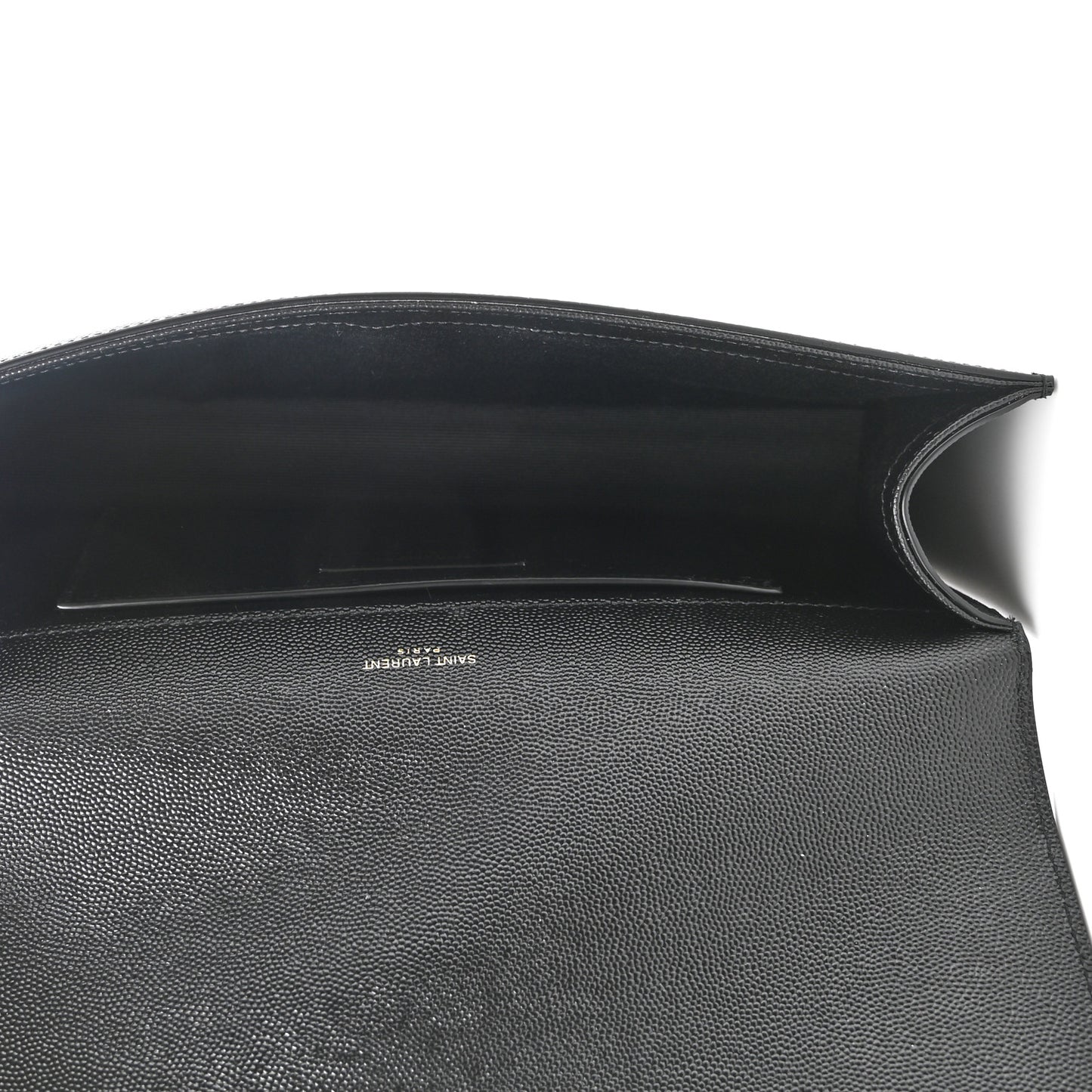 Grain De Poudre Monogram Cassandre Clutch Black