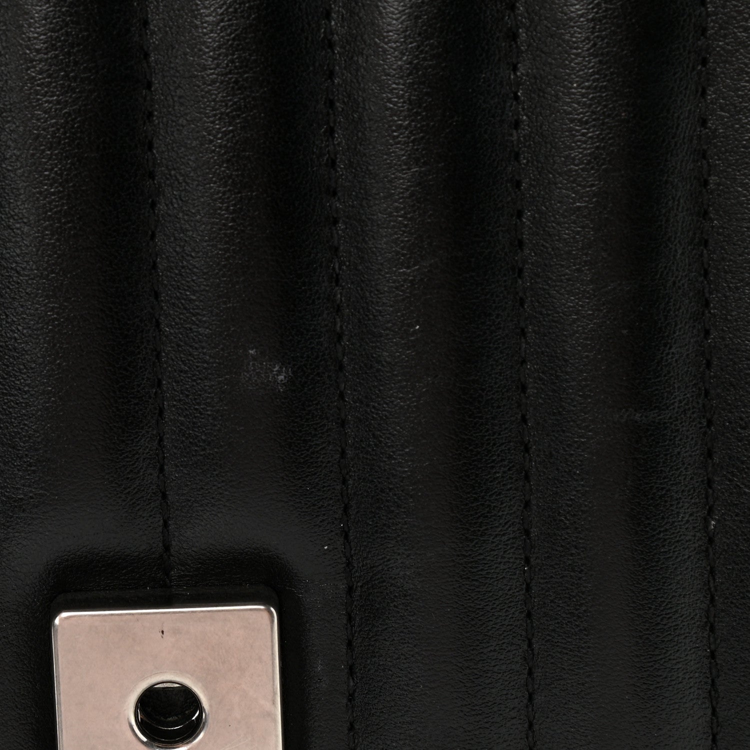 Gucci Calfskin Matelasse Aria Small GG Marmont Shoulder Bag Black 12 of 13