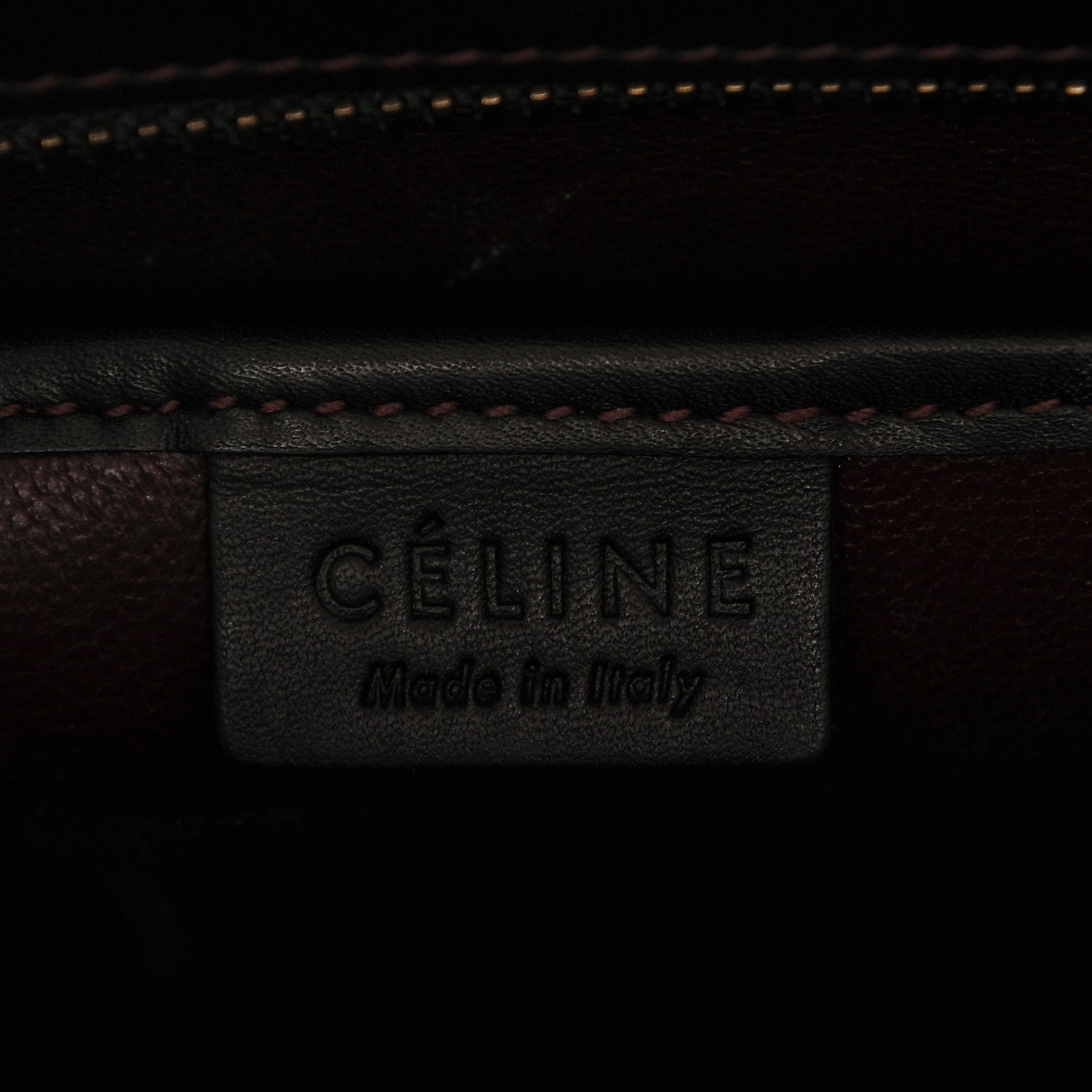 Celine Satin Calfskin Nano Tri-Color Luggage Orchid 6 of 6