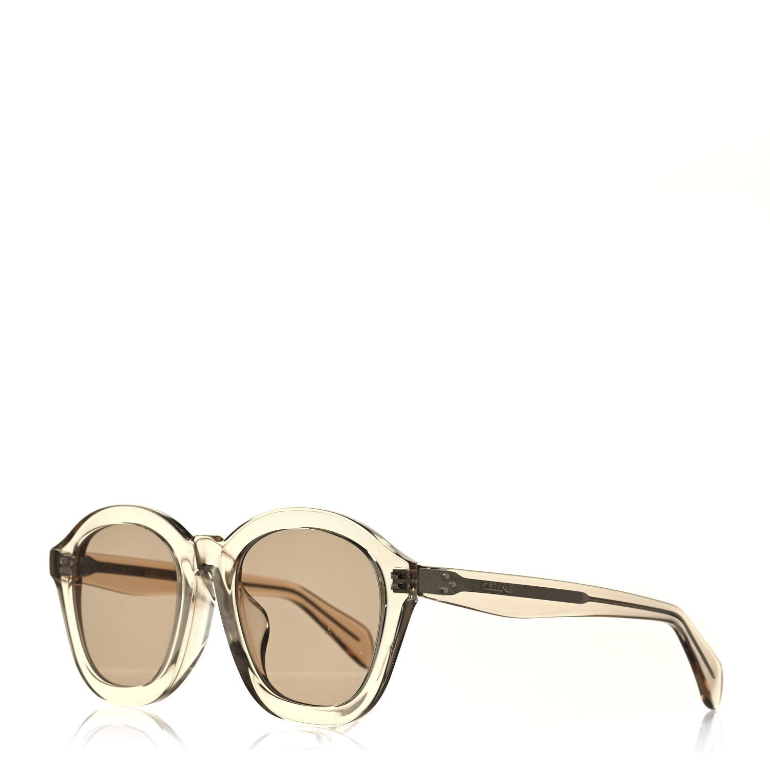 Celine Acetate Sunglasses CL 400171 Clear 1 of 6