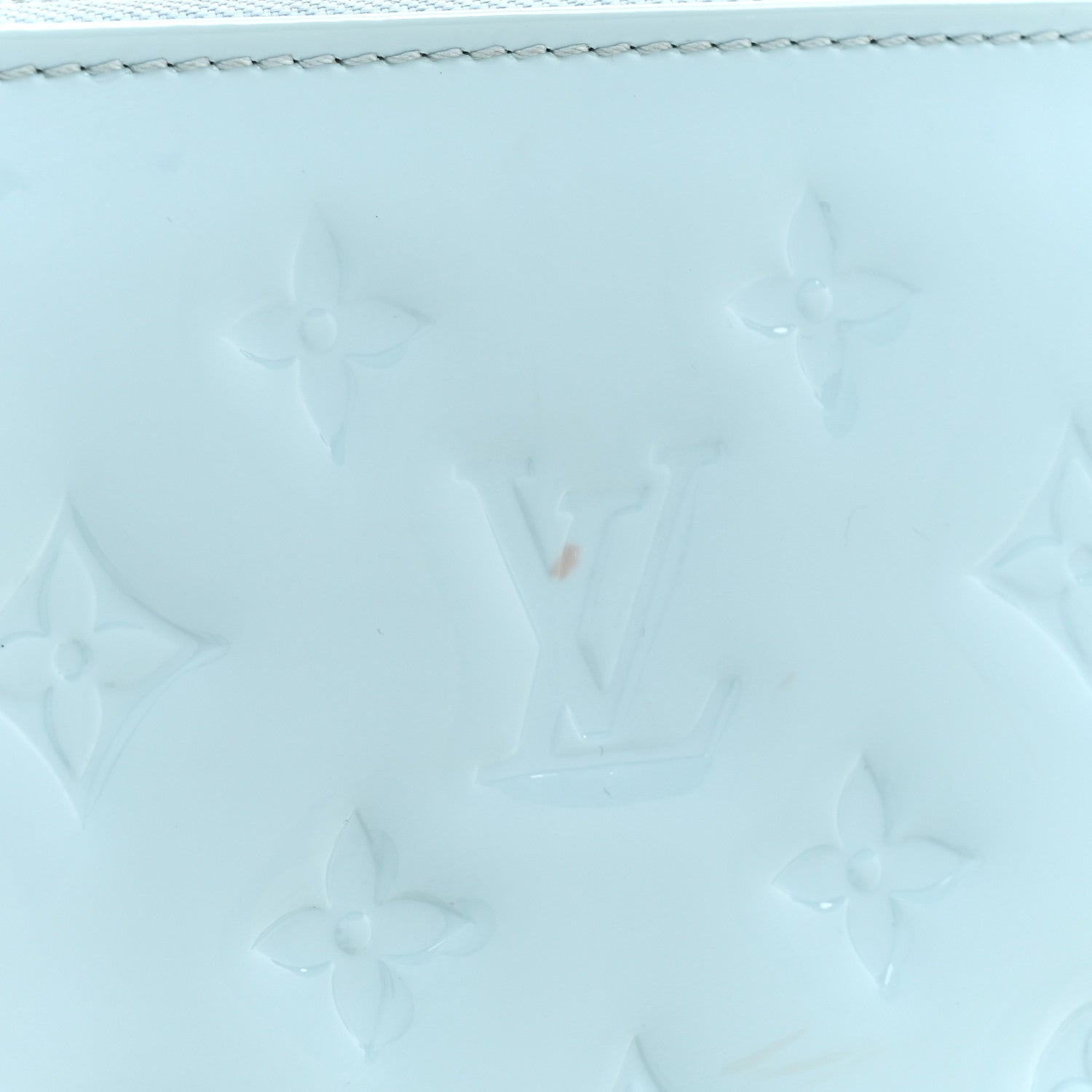 Louis Vuitton Patent Embossed Monogram Coussin PM Sky Blue 12 of 12