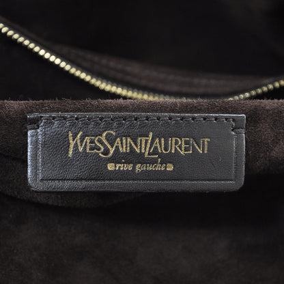 Saint Laurent Patent Muse Two Tote Black 7 of 9