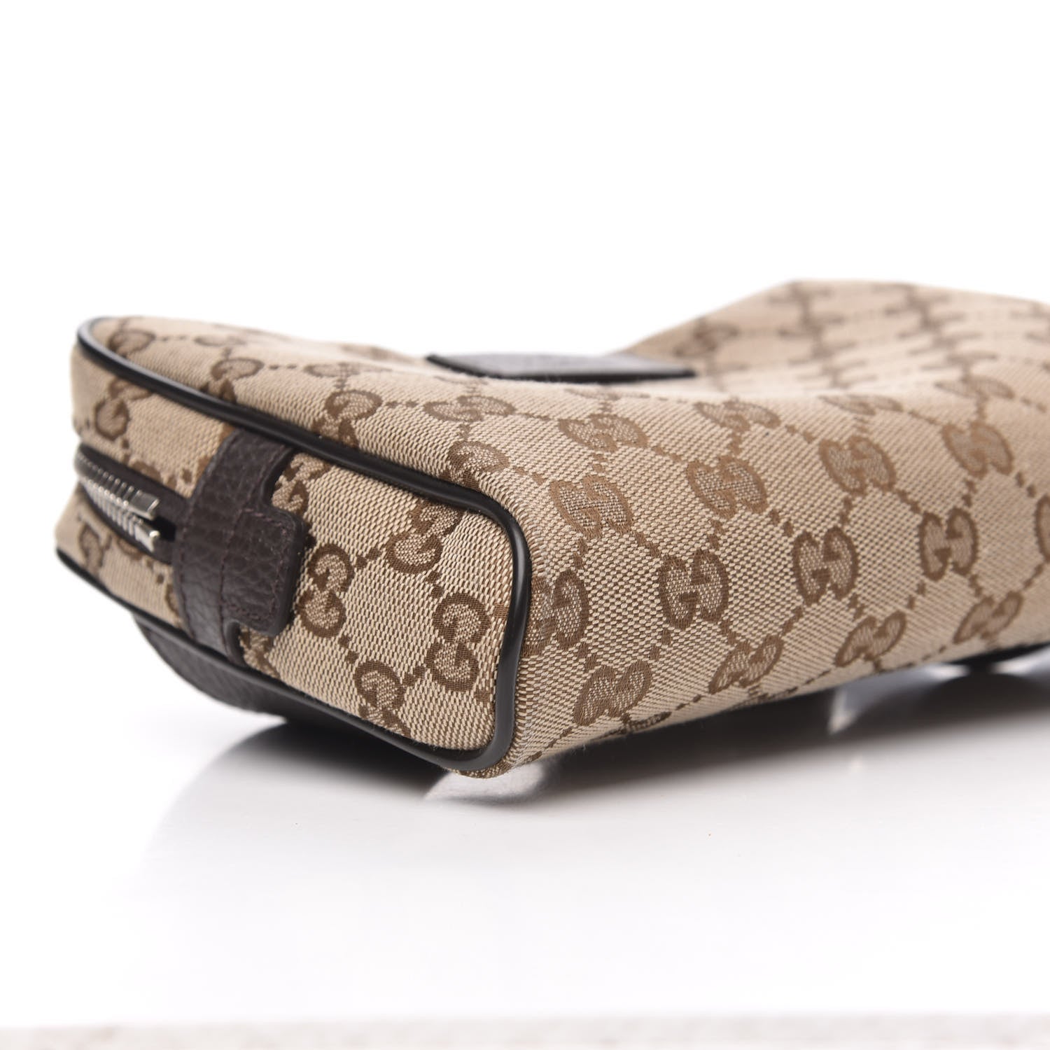 Gucci Monogram Belt Bag Dark Brown 5 of 10