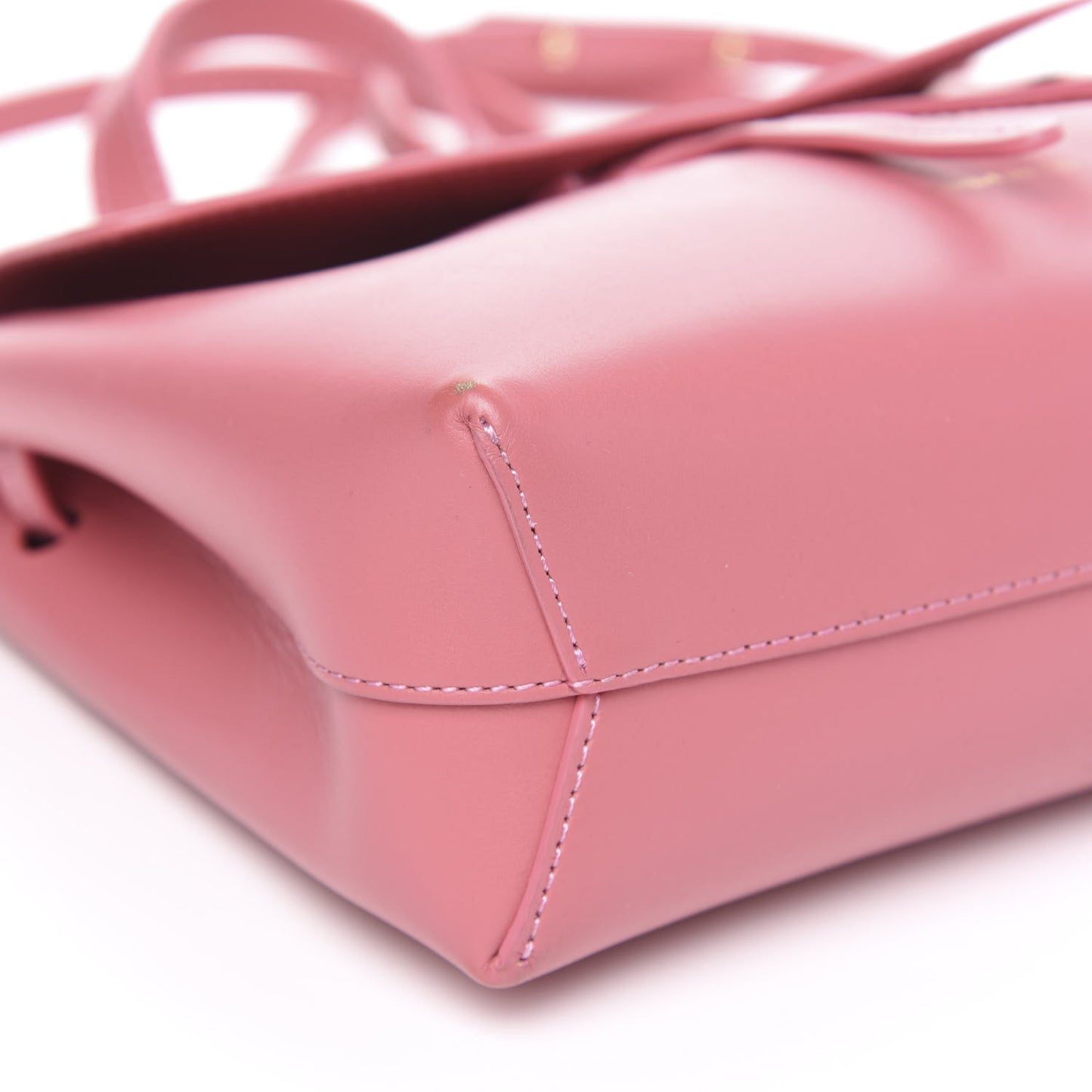 Calfskin Mini Mini Lady Bag Pink