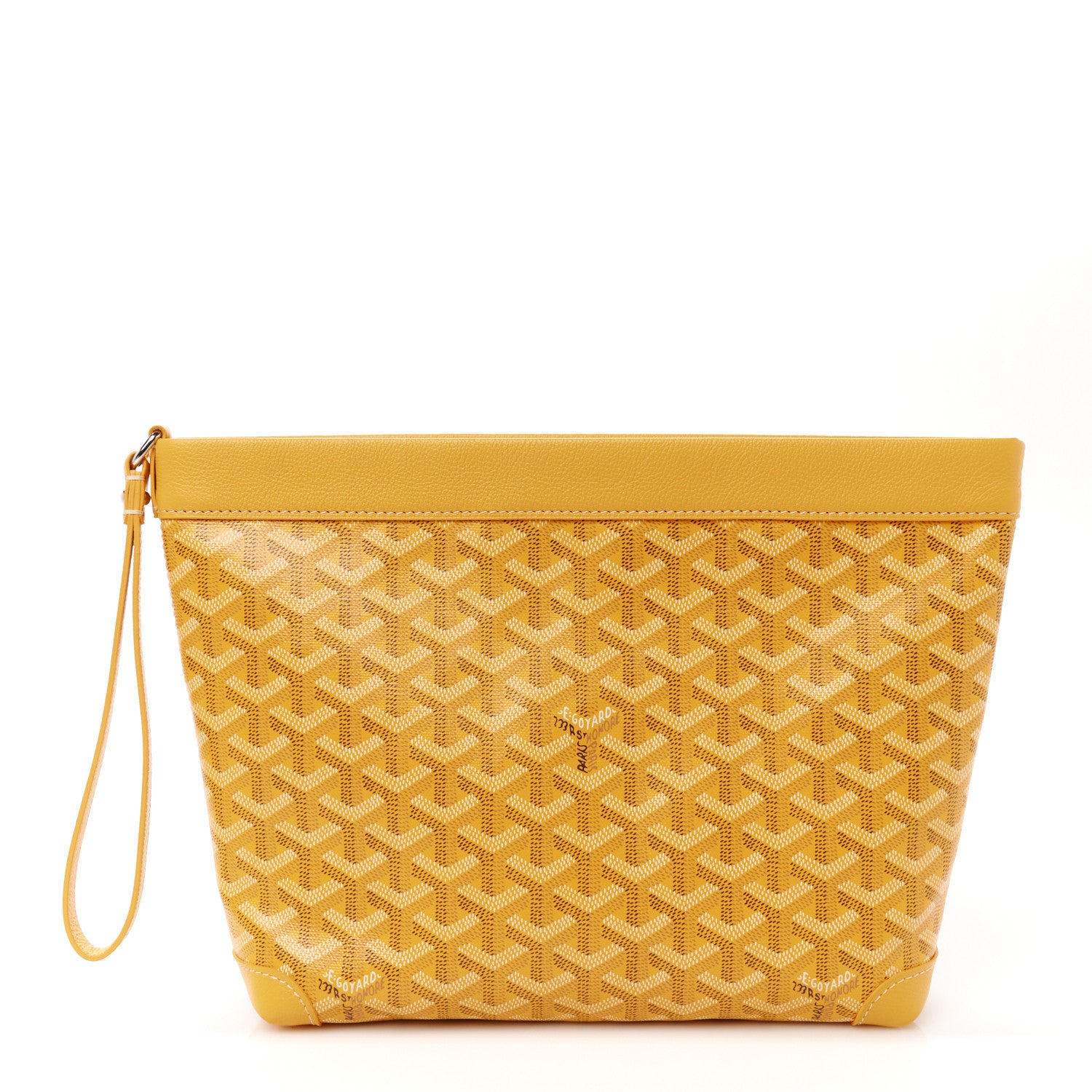 Goyard Goyardine Conti Pouch Yellow 1 of 8