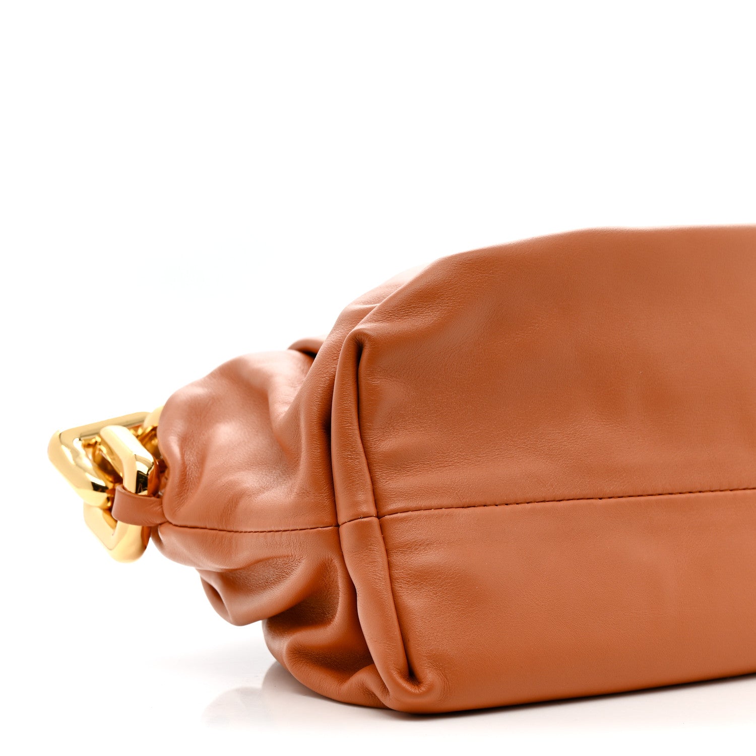 Bottega Veneta Calfskin The Pouch Chain Clay 9 of 10