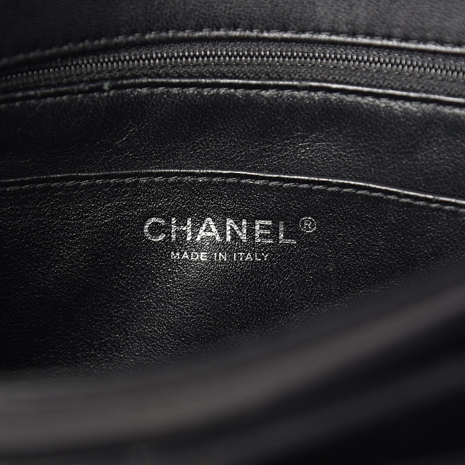 Chanel Lambskin Quilted Large Geometric Flap Black 6 of 17