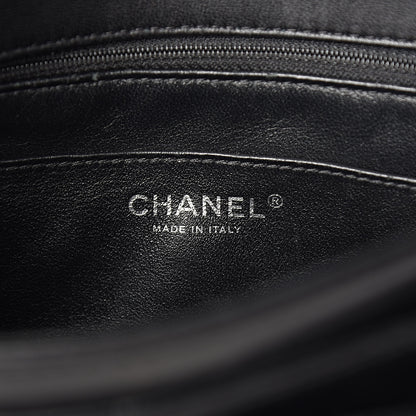 Chanel Lambskin Quilted Large Geometric Flap Black 6 of 17