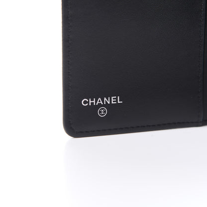 Chanel Caviar Quilted Boy Yen Wallet Black 6 of 9
